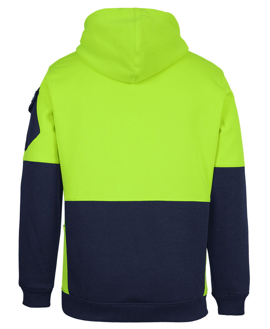 JB's 350g Hi Vis Trade Hoodie 6CHVH | Stay warm and visible