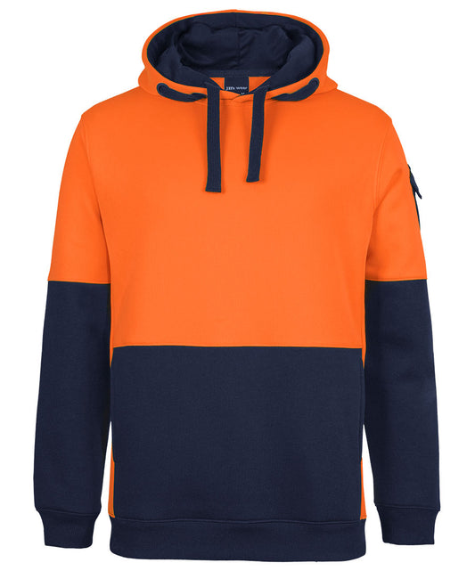 JB's 350g Hi Vis Trade Hoodie 6CHVH | Stay warm and visible