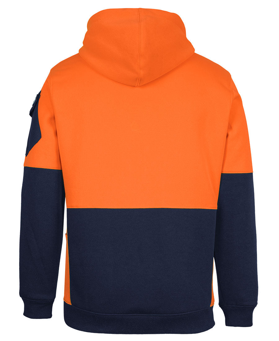 JB's 350g Hi Vis Trade Hoodie 6CHVH | Stay warm and visible