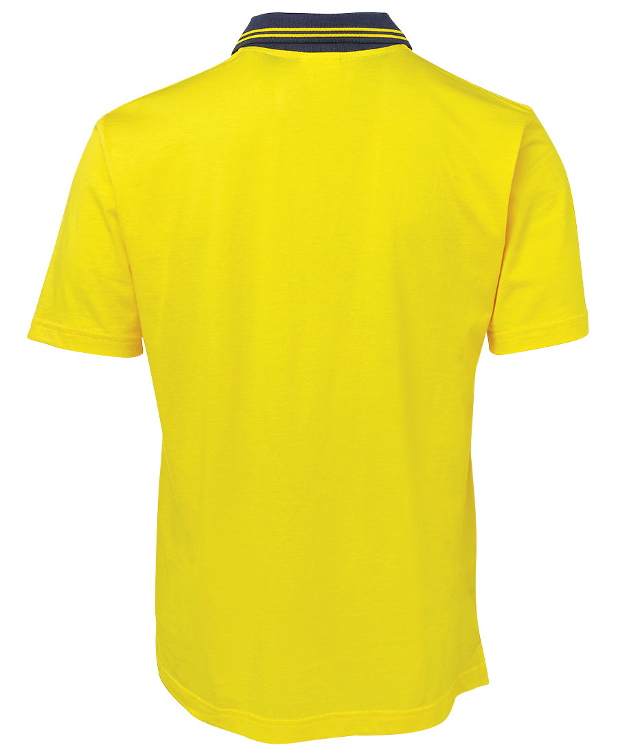 JB's Hi Vis S/S Cotton Polo 6CPHV | Cotton comfort
