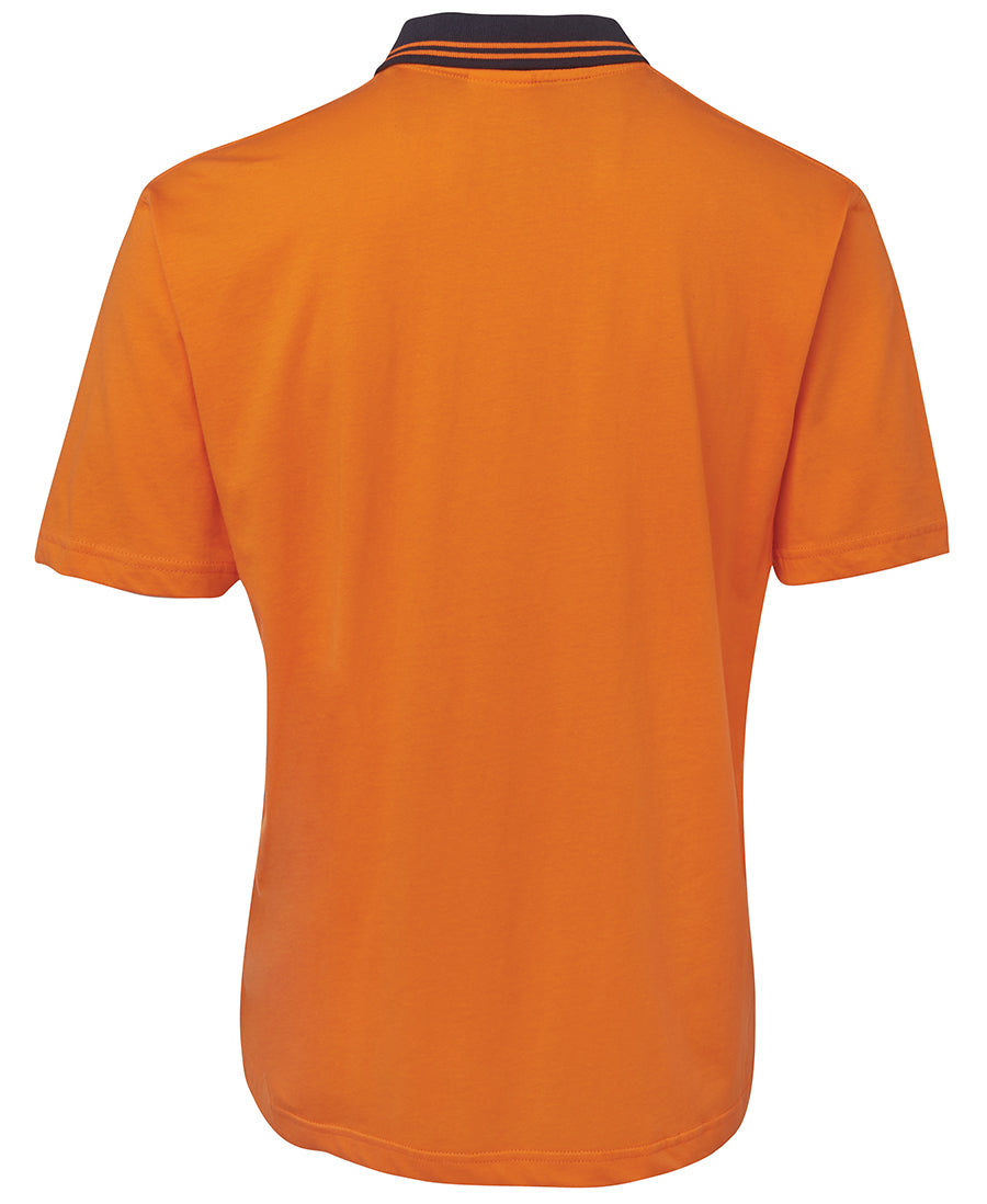 JB's Hi Vis S/S Cotton Polo 6CPHV | Cotton comfort