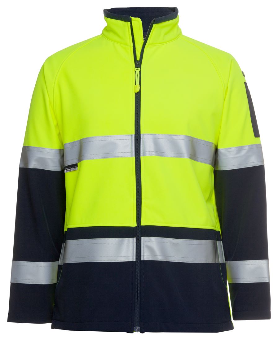JB's Hi Vis 4602.1 (D+N) Softshell Jacket 6D4LJ | Vibrant softshell style
