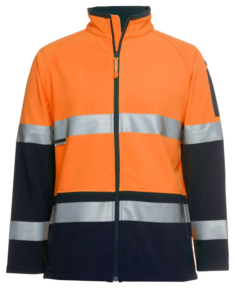 JB's Hi Vis 4602.1 (D+N) Softshell Jacket 6D4LJ | Vibrant softshell style