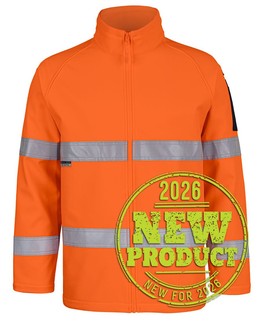 JB's Hi Vis 4602.1 (D+N) Softshell Jacket 6D4LJ | Vibrant softshell style