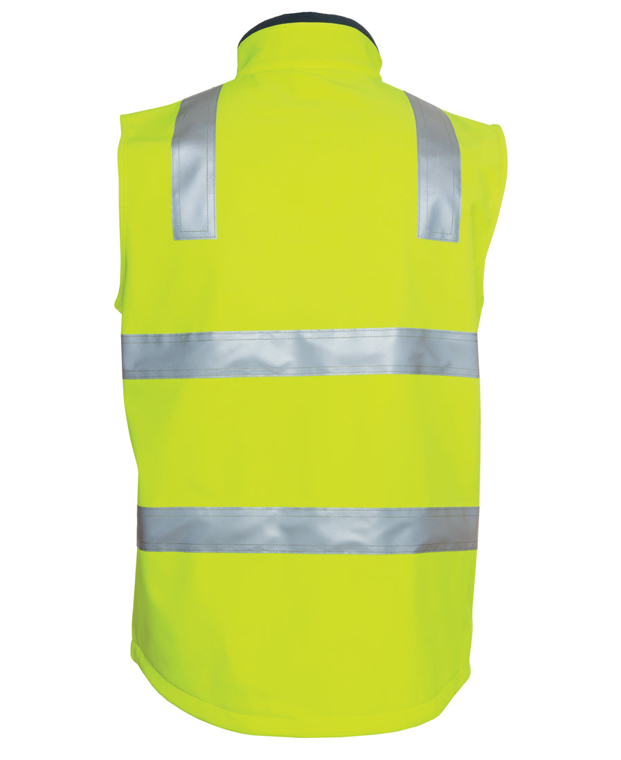 JB's Hi Vis (D+N) Softshell Vest 6D4LK | Softshell Style
