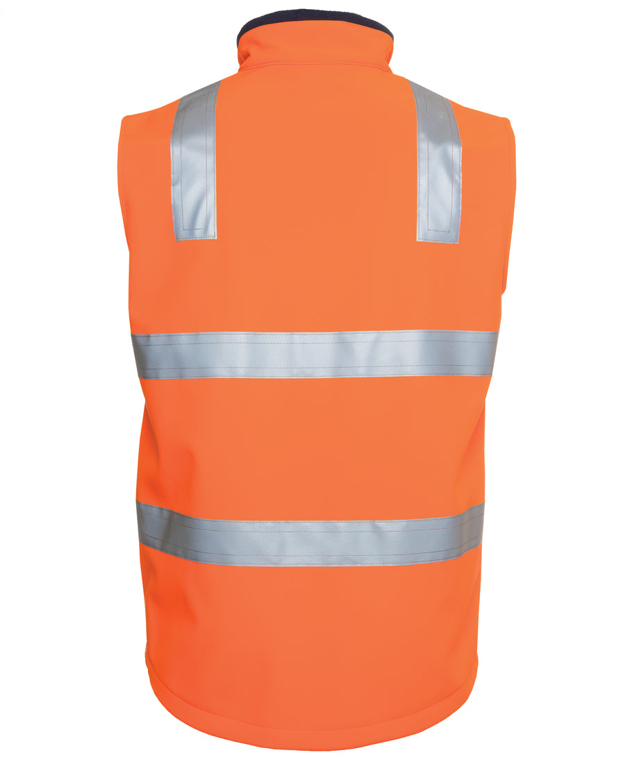 JB's Hi Vis (D+N) Softshell Vest 6D4LK | Softshell Style