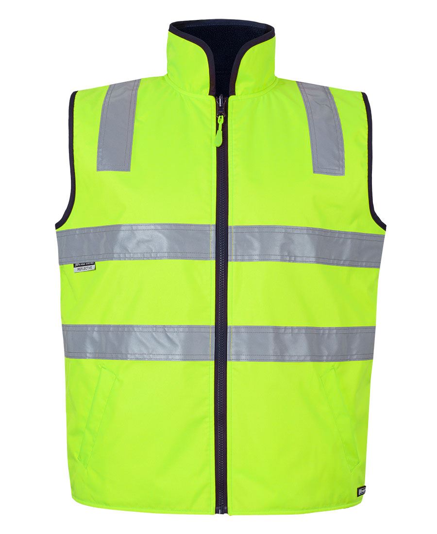 JB's Hi Vis 4602.1 (D+N) Reversible Vest 6D4RV | Safety vest