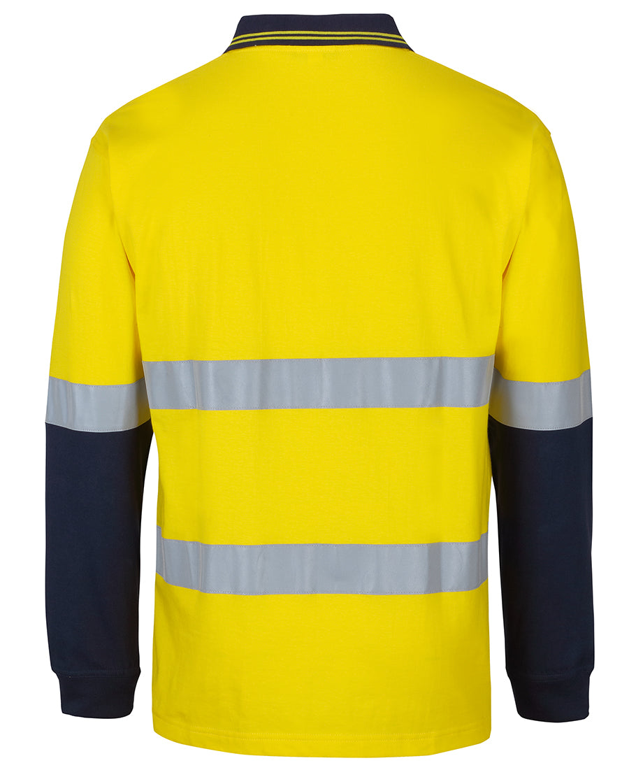 JB's Hi Vis (D+N) L/S Cotton Polo 6DCPL