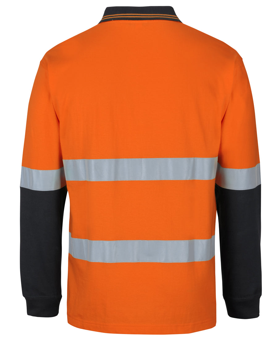 JB's Hi Vis (D+N) L/S Cotton Polo 6DCPL