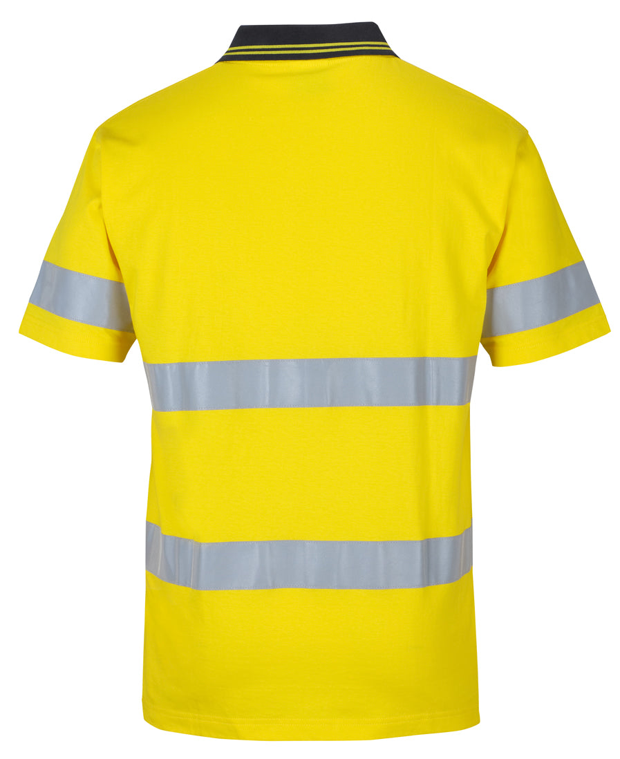 JB's Hi Vis (D+N) S/S Cotton Polo 6DCPS