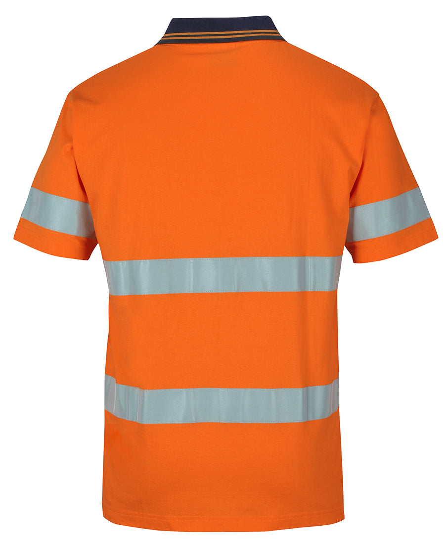 JB's Hi Vis (D+N) S/S Cotton Polo 6DCPS
