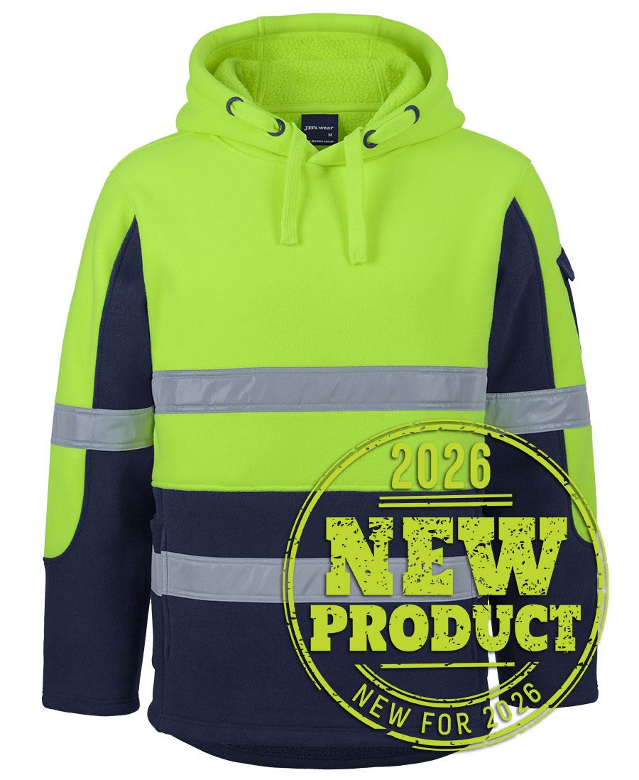 JB's Hi Vis D+N 450g Pull Over Shepherd Hoodie 6DLP