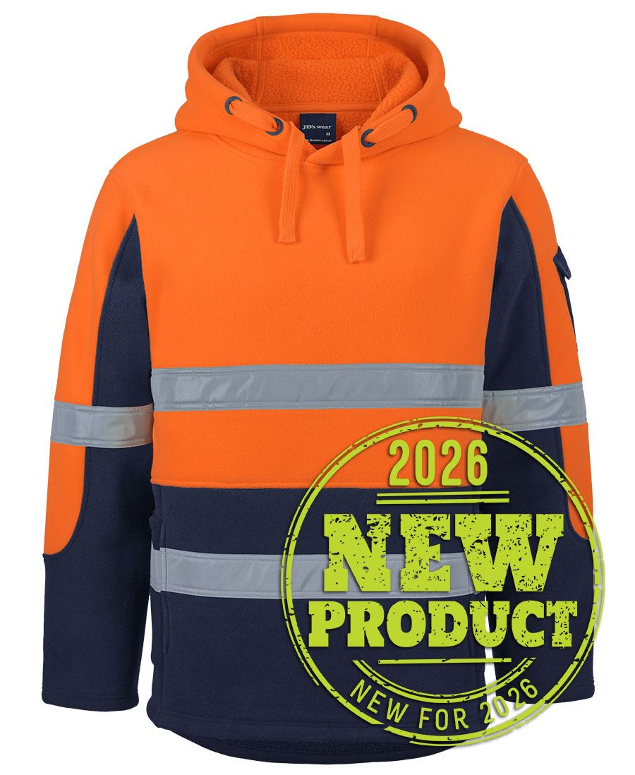 JB's Hi Vis D+N 450g Pull Over Shepherd Hoodie 6DLP