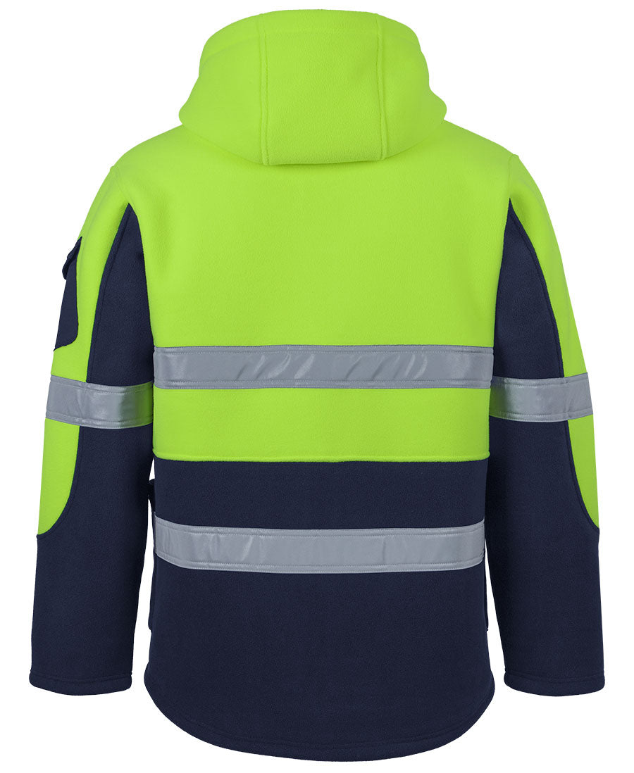 JB's Hi Vis D+N 450g Full Zip Shepherd Hoodie 6DLZ