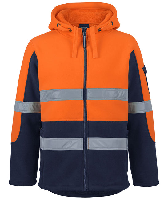 JB's Hi Vis D+N 450g Full Zip Shepherd Hoodie 6DLZ