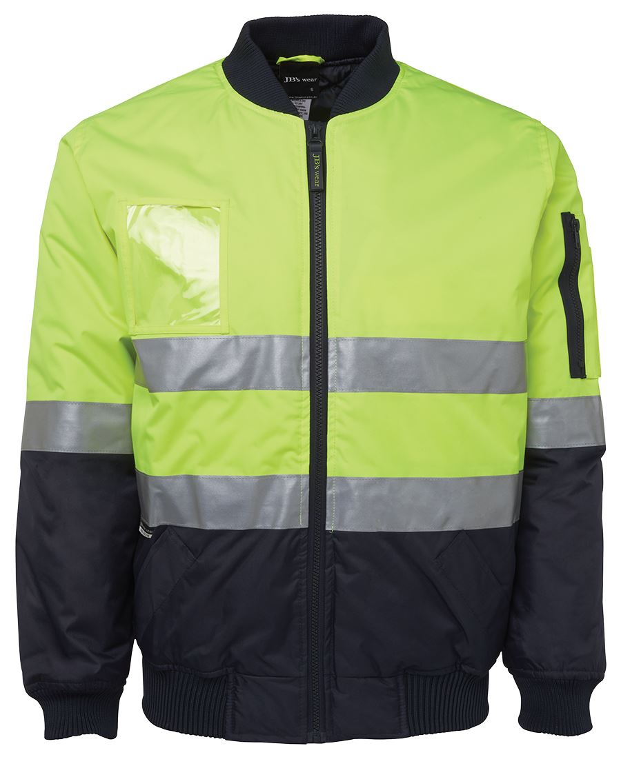 JB's Hi Vis (D+N) Flying Jacket 6DNFJ | Classic Hi Vis jacket