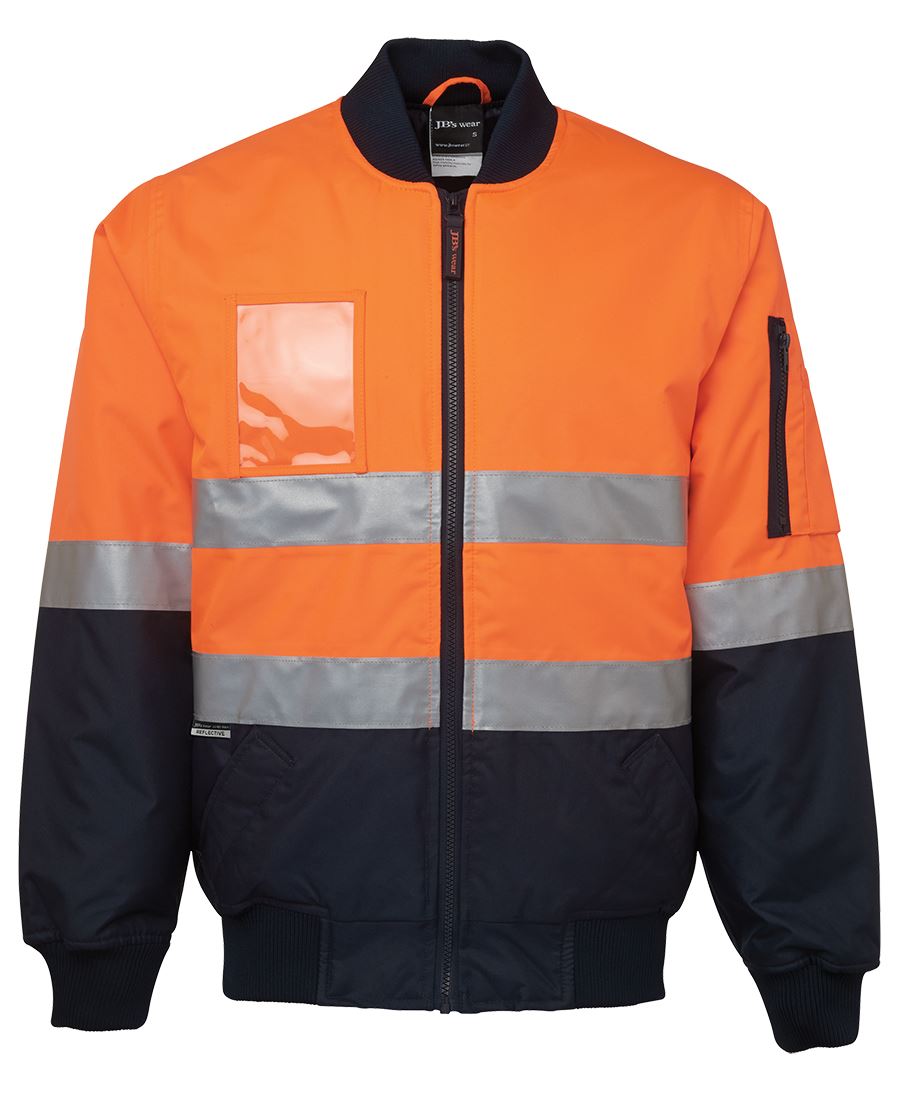 JB's Hi Vis (D+N) Flying Jacket 6DNFJ | Classic Hi Vis jacket