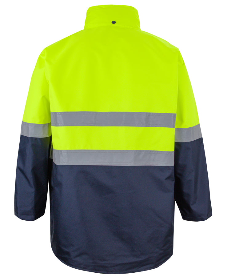 JB's Hi Vis (D+N) Long Line Jacket 6DNLL | Wet conditions jacket