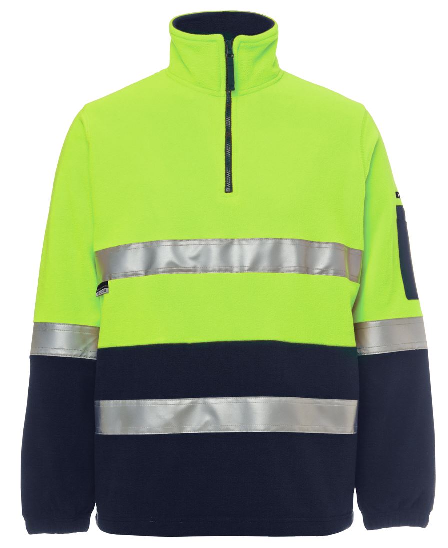 JB's Hi Vis (D+N) 1/2 Zip Polar 6DNPF | High Vis comfort