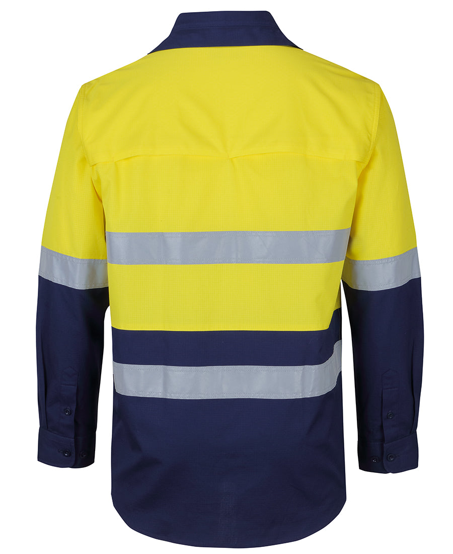 JB's Hi Vis (D+N) Ripstop L/S Fishing Shirt 6DNRL