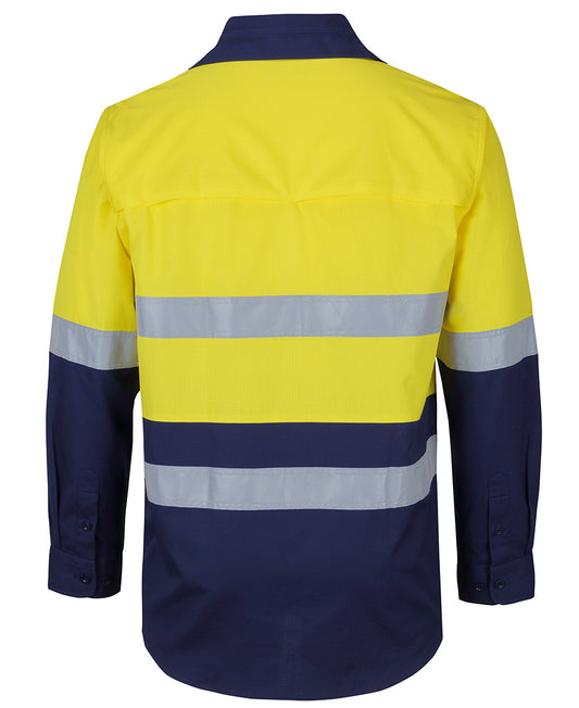 JB's Hi Vis (D+N) Ripstop L/S Fishing Shirt 6DNRL