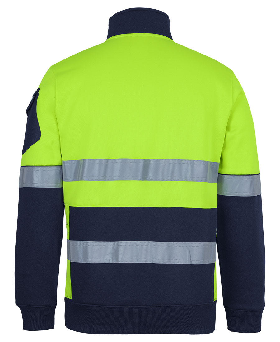 JB's 350g Hi Vis (D+N) 1/2 Zip Trade Fleece 6DNVF
