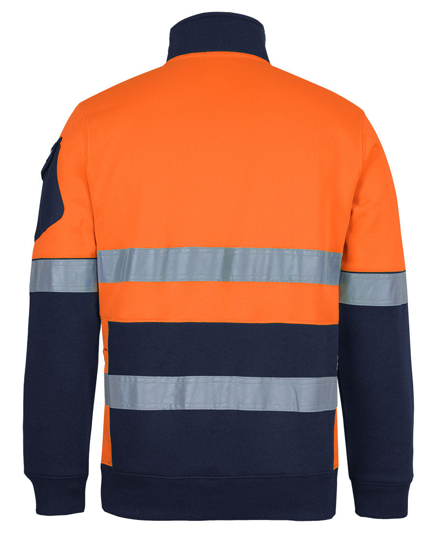 JB's 350g Hi Vis (D+N) 1/2 Zip Trade Fleece 6DNVF