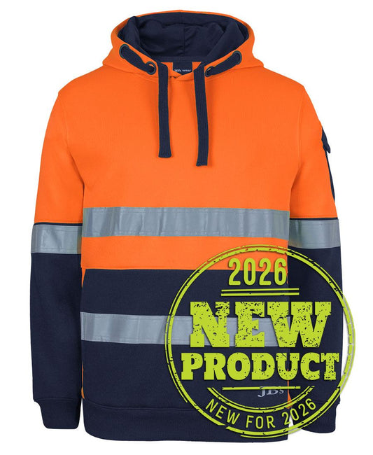 JB's 350g Hi Vis (D+N) Trade Hoodie 6DNVH