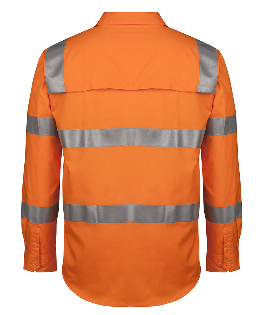 JB's Hi Vis (D+N) L/S 150g AUST. Rail Work Shirt 6DNWR | AUST. Rail Work Shirt