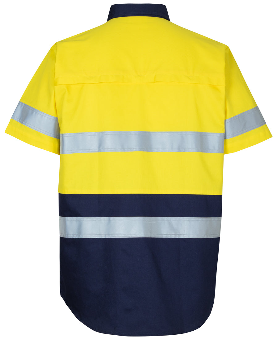 JB's Hi Vis (D+N) S/S 150g Work Shirt 6DNWS