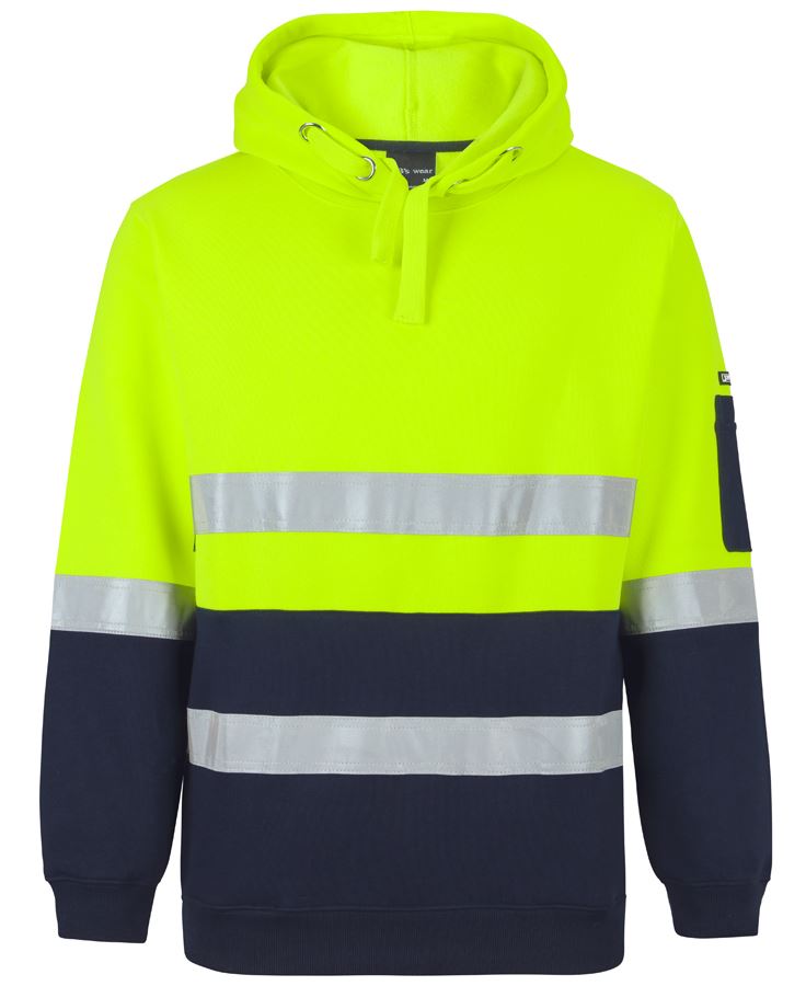 JB's Hi Vis (D+N) Pull Over Hoodie 6DPOH | Compliance and Comfort