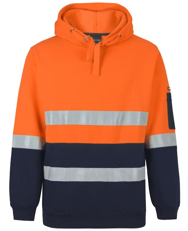 JB's Hi Vis (D+N) Pull Over Hoodie 6DPOH | Compliance and Comfort