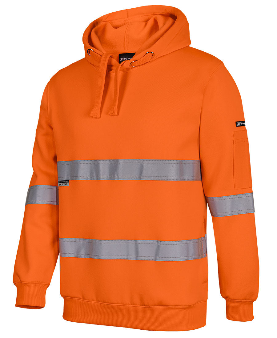 JB's Hi Vis (D+N) Pull Over Hoodie 6DPOH | Compliance and Comfort