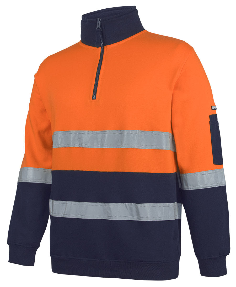 JB's Hi Vis (D+N) 310 Cotton 1/2 Zip Fleece 6DVFM