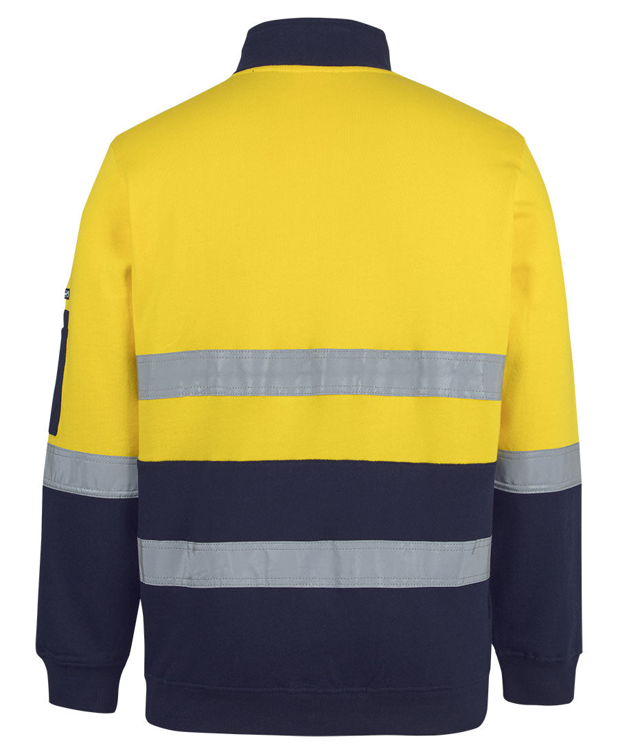 JB's Hi Vis (D+N) 310 Cotton 1/2 Zip Fleece 6DVFM