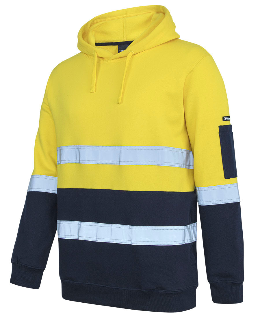JB's Hi Vis (D+N) 310 Cotton Pull Over Hoodie 6DVPM