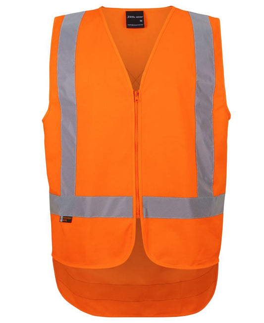 JB's NSW/QLD Rail (D+N) Zip X-Back Safety Vest 6DVQV