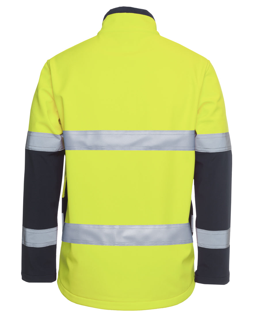 JB's Hi Vis (D+N) Three Layer Softshell Jacket 6DWJ | Waterproof rating 10,000mm and Breathability rating 800mm