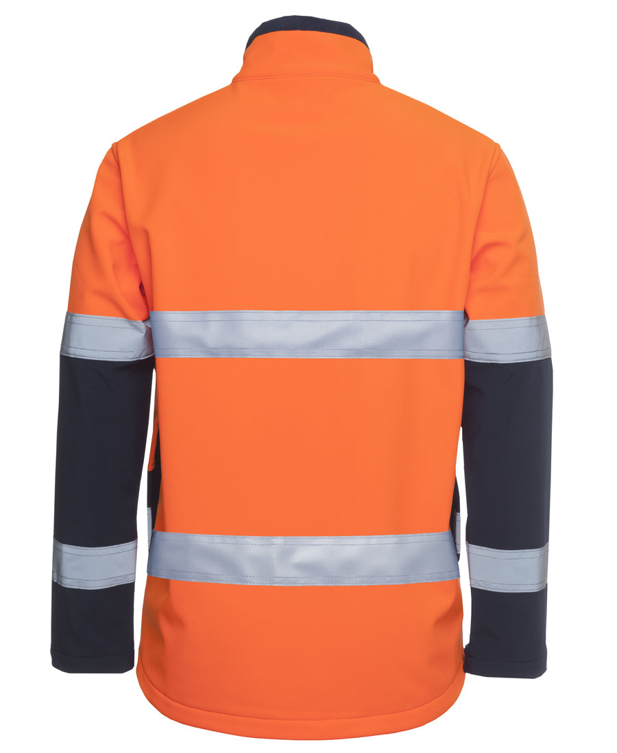 JB's Hi Vis (D+N) Three Layer Softshell Jacket 6DWJ | Waterproof rating 10,000mm and Breathability rating 800mm