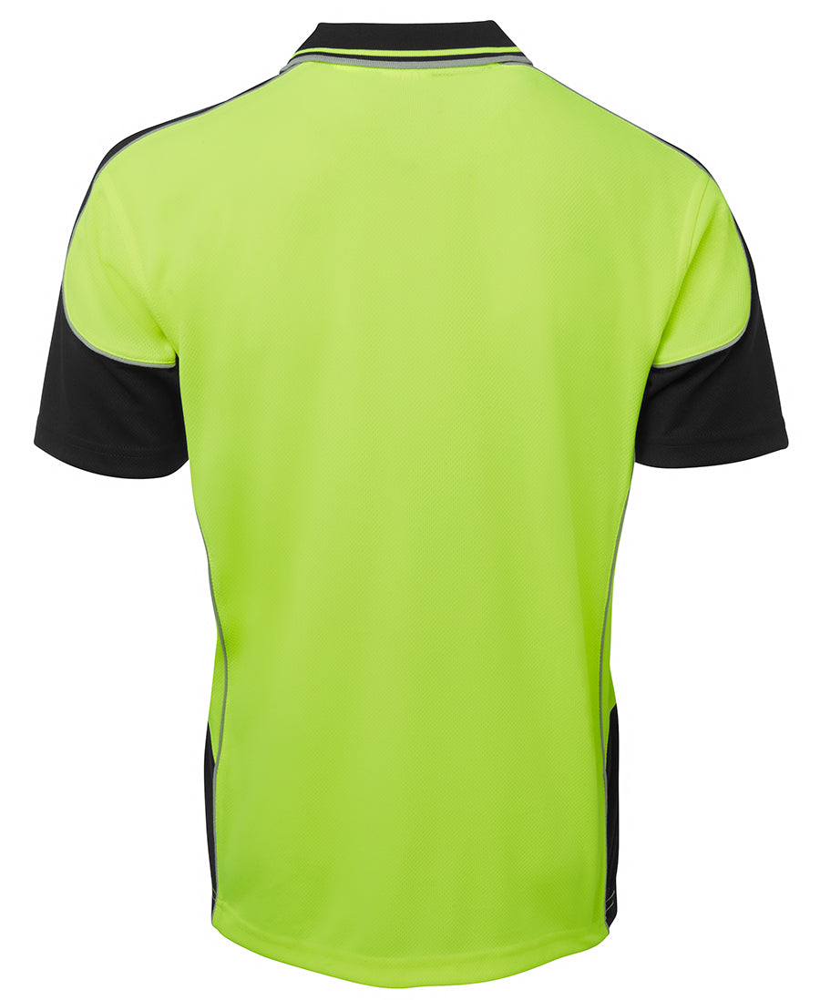 JB's Hi Vis Contrast Piping Polo 6HCP4 | Piping Style