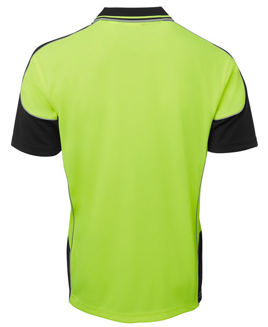 JB's Hi Vis Contrast Piping Polo 6HCP4 | Piping Style