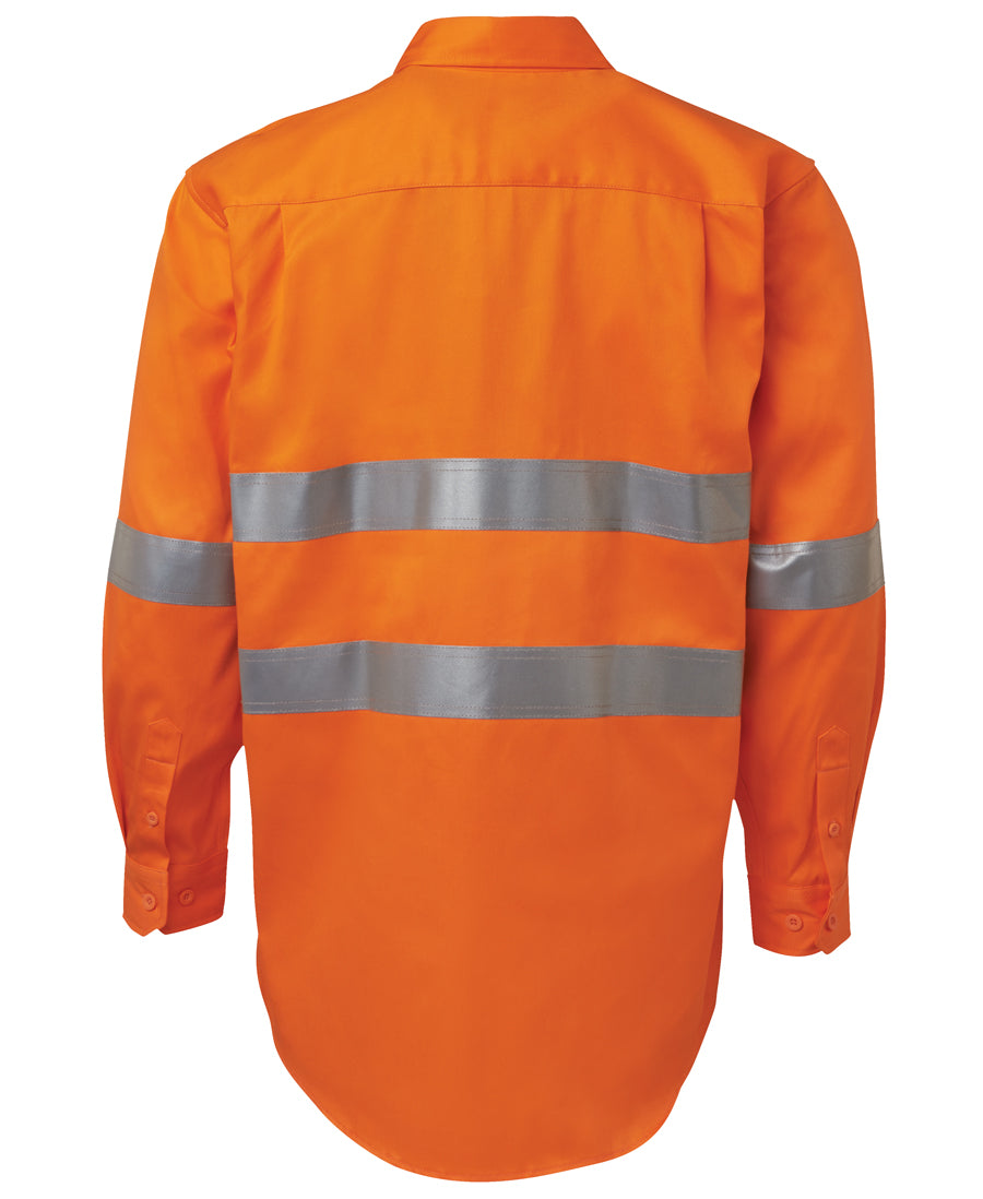 JB's L/S 190G Work Shirt With Reflective Tape 6HDNL | A solid choice