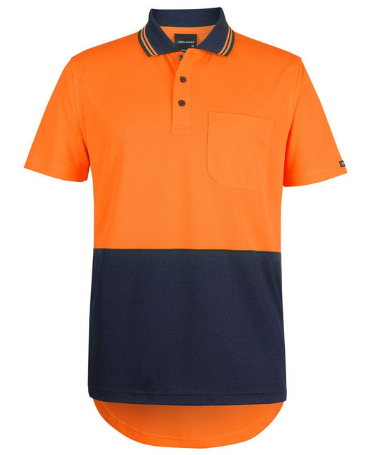 JB's Hi Vis S/S Drop Tail Polo 6HDS