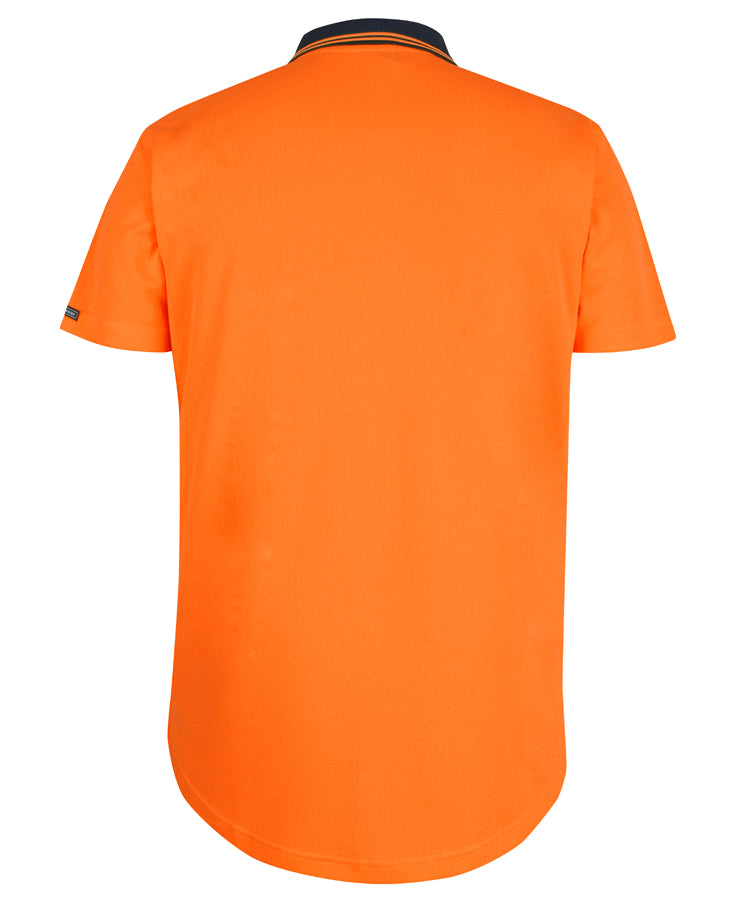 JB's Hi Vis S/S Drop Tail Polo 6HDS