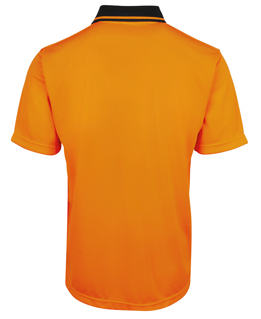 JB's Hi Vis Jacquard Non Cuff Polo 6HJNC | Jacquard Knit Comfort
