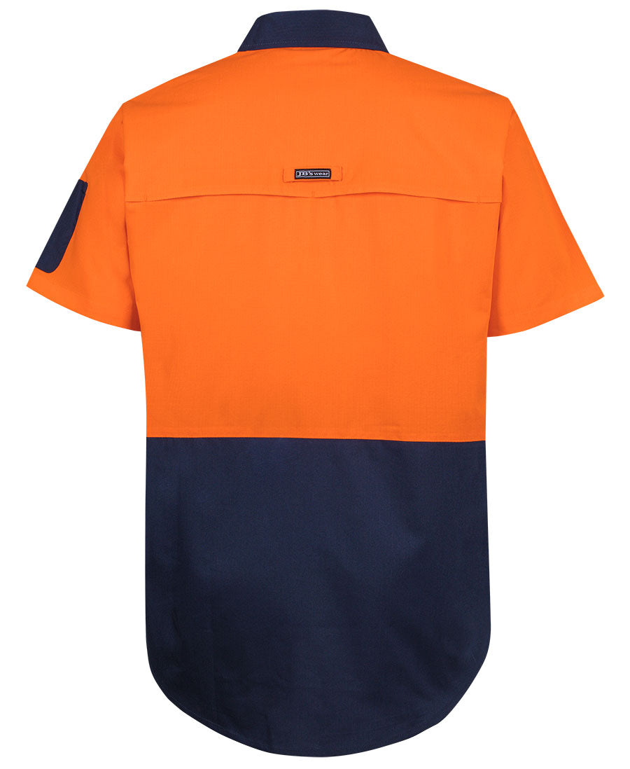 JB's Hi Vis Class F Ripstop S/S Work Shirt 6HRFS | Stay flexible and cool