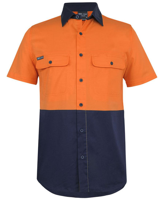 JB's Hi Vis S/S Stretch Work Shirt 6HSWS
