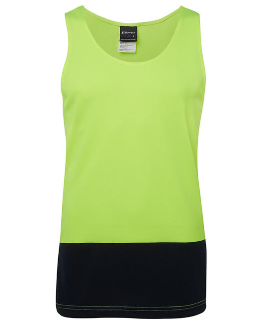 JB's Hi Vis Traditional Singlet 6HTS | Traditional comfort