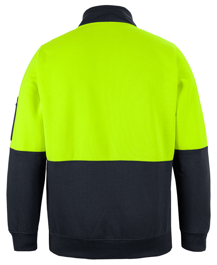JB's Hi Vis 1/2 Zip Fleecy 6HVFH | Classic Cool Weather Option