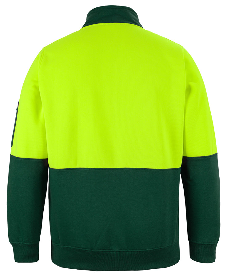 JB's Hi Vis 1/2 Zip Fleecy 6HVFH | Classic Cool Weather Option